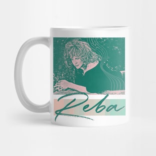 Reba McEntire // Retro Aesthetic Fan Design Mug